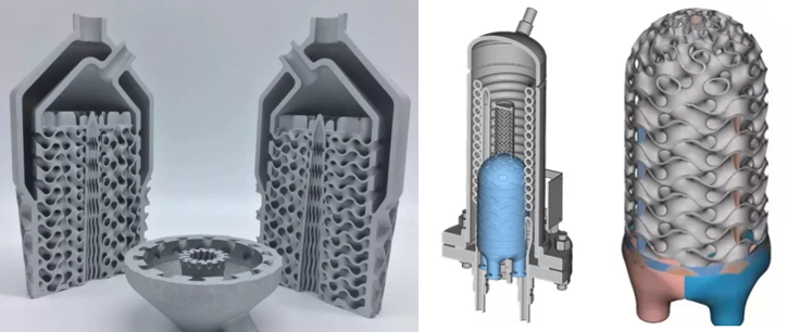 TPMS胞元结构助力增材制造高效换热器 图片