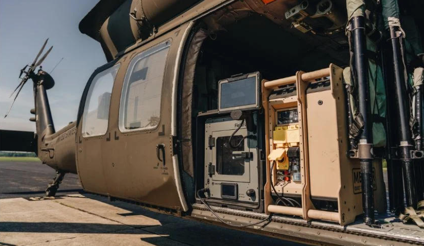 Craitor实时打印系统FieldFab在飞行黑鹰直升机上产出无人机配件 Craitor实时打印系统FieldFab在飞行黑鹰直升机上产出无人机配件